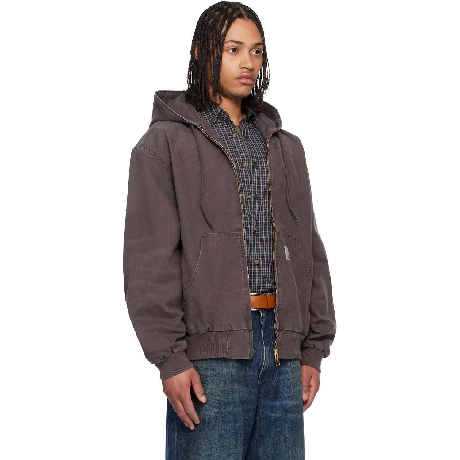  Carhartt Work In Progress Brown Og Active Jacket 