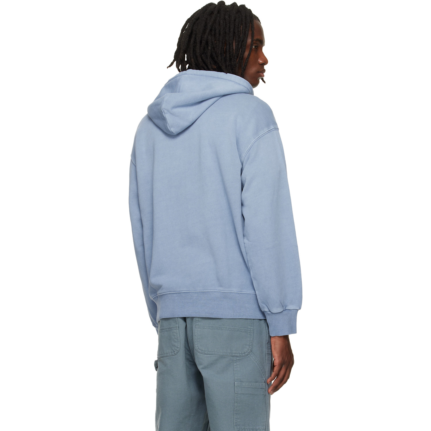  Carhartt Work In Progress Blue Nelson Hoodie 