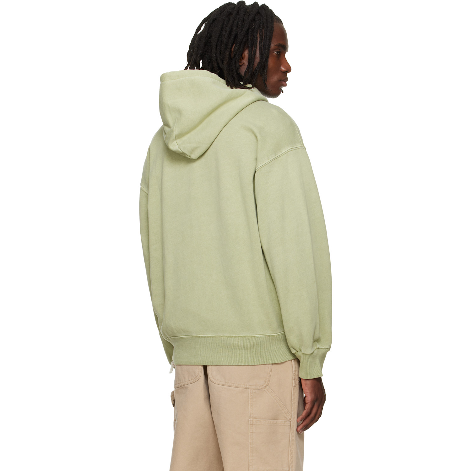  Carhartt Work In Progress Green Nelson Hoodie 