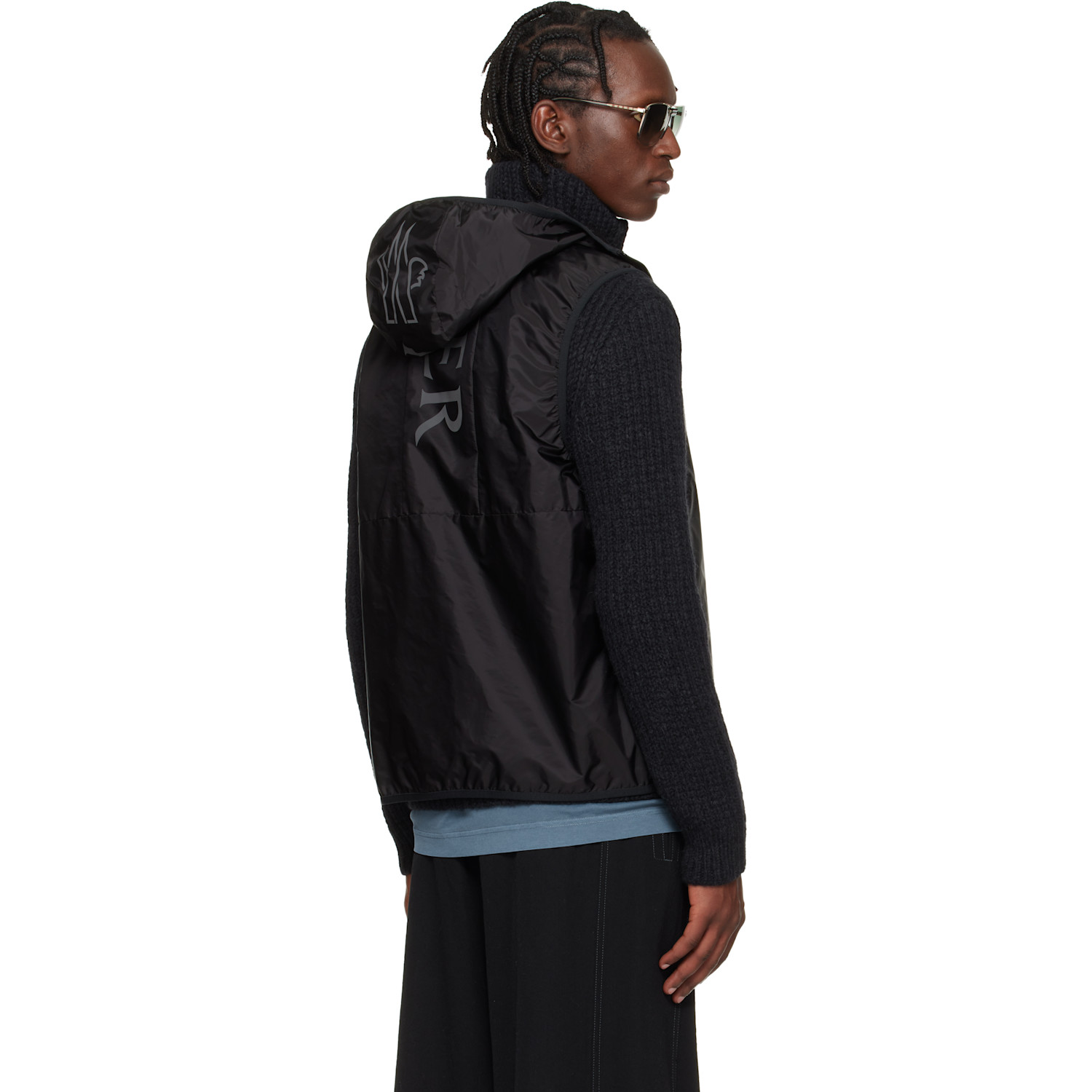  Moncler Black Moretan Vest 