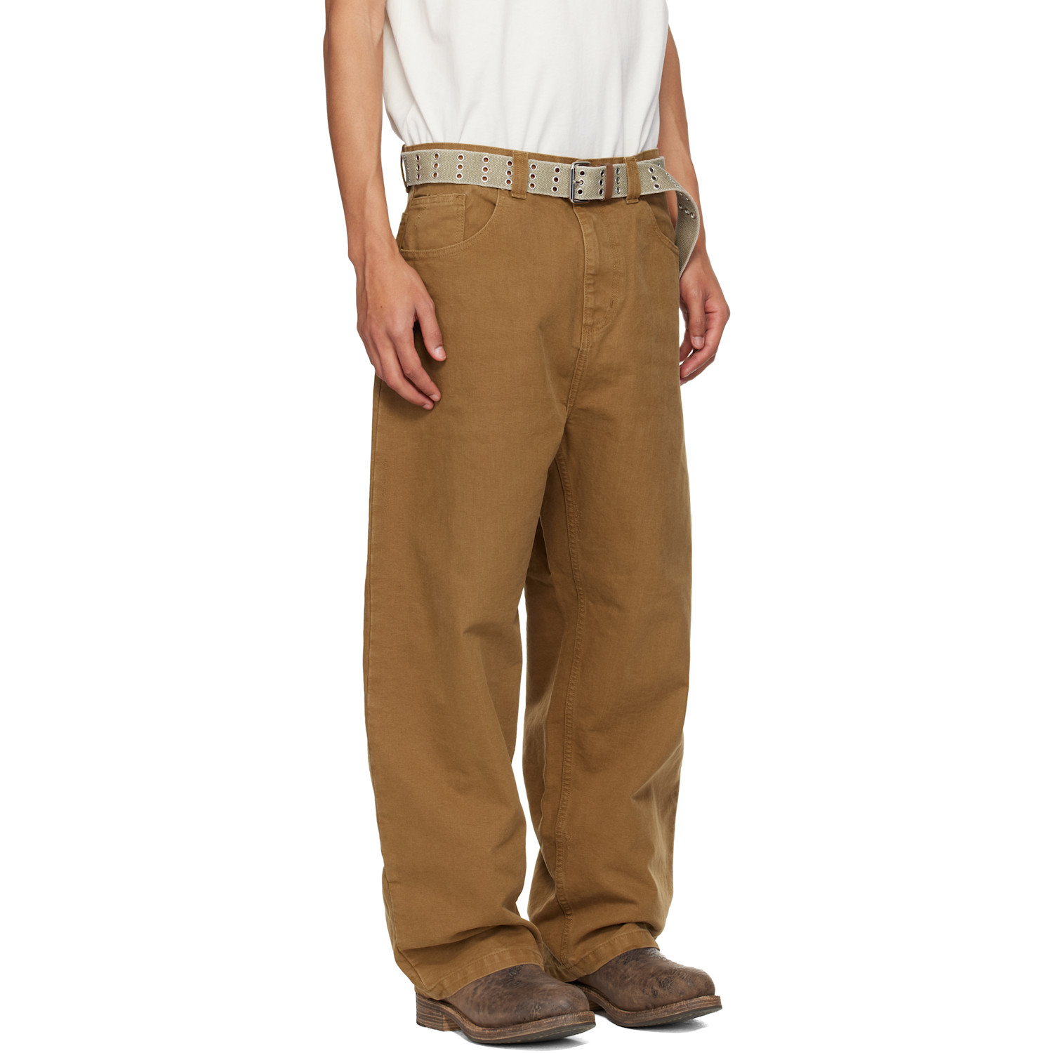  Carhartt Work In Progress Tan Brandon Jeans 