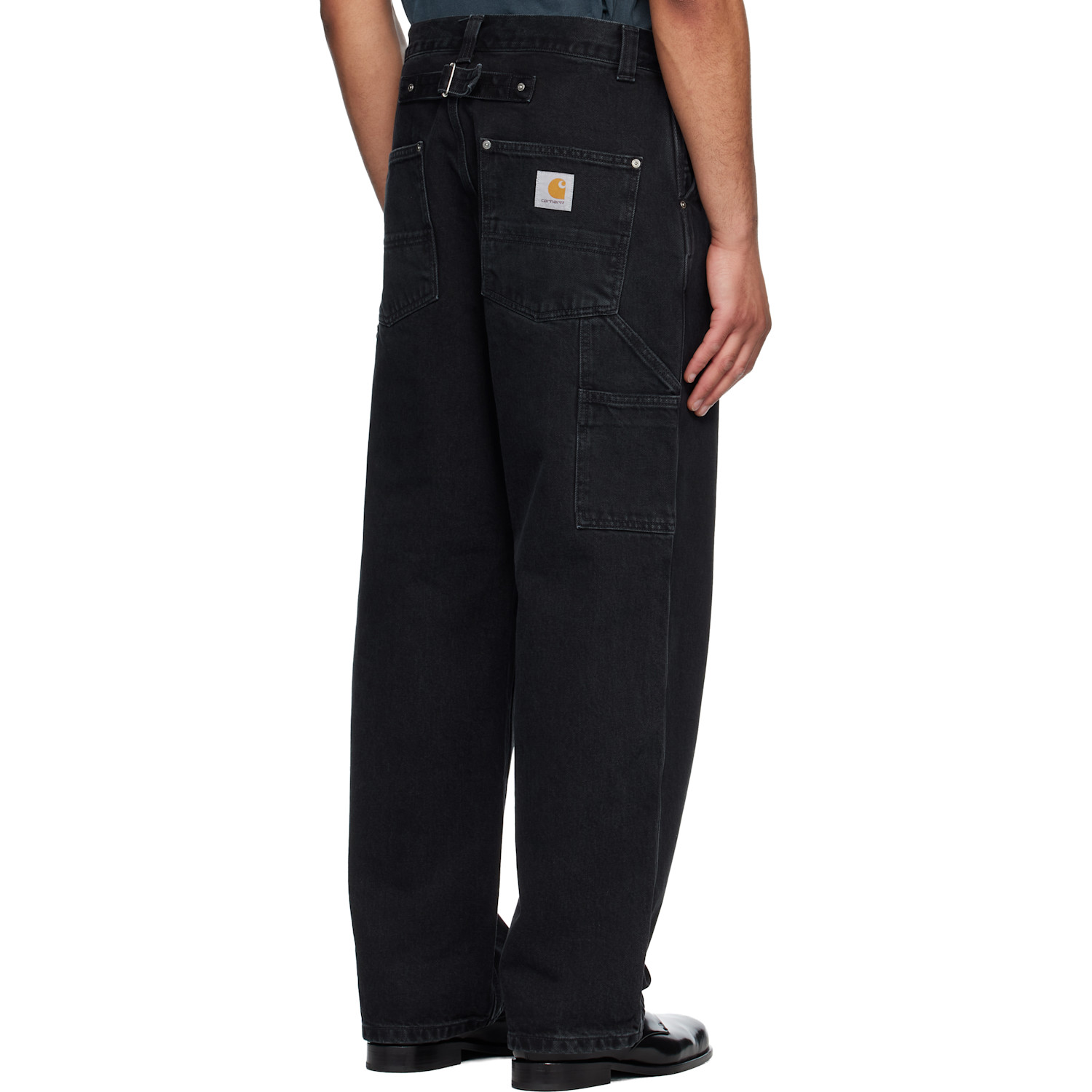  Carhartt Work In Progress Black Belmont Jeans 