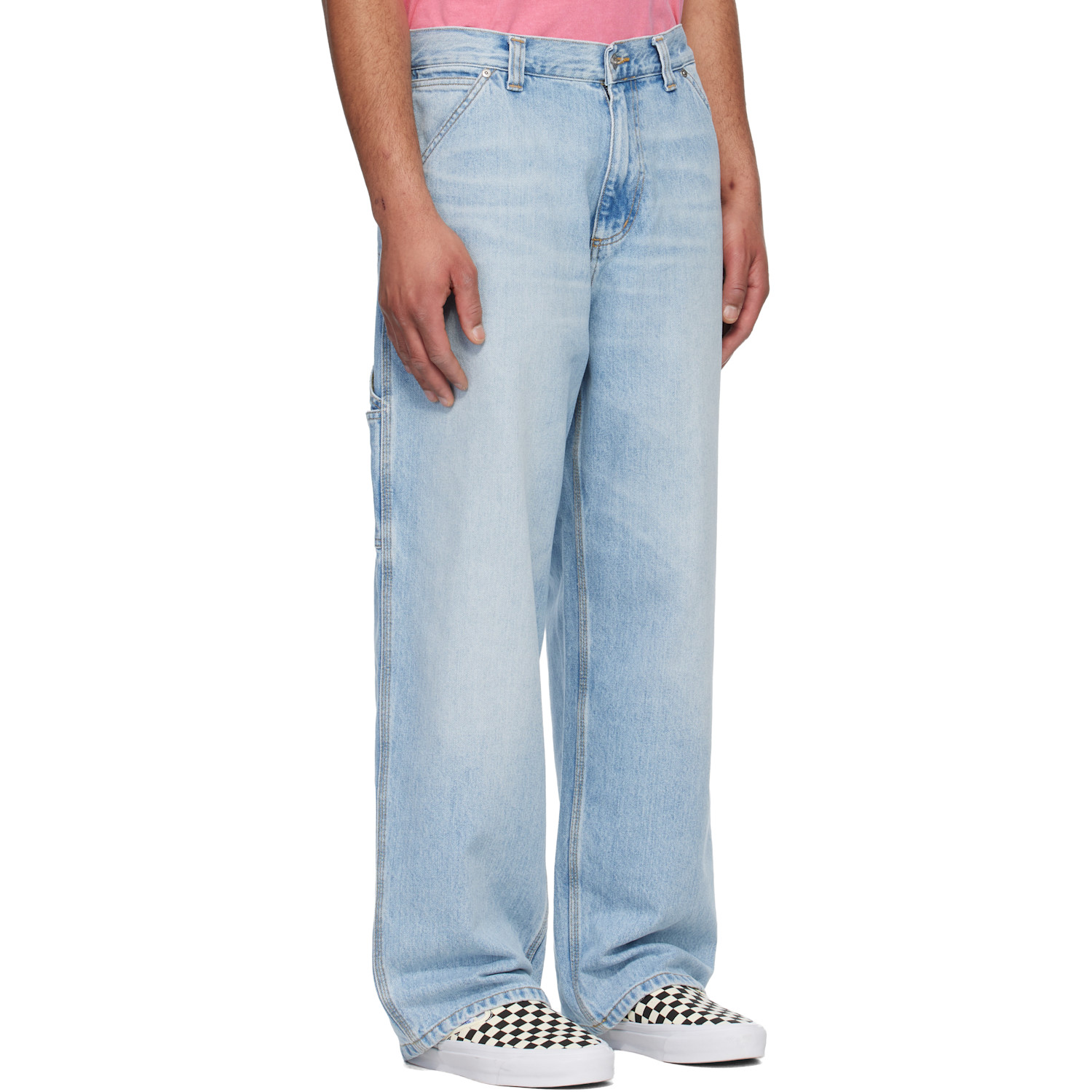  Carhartt Work In Progress Blue Belmont Jeans 