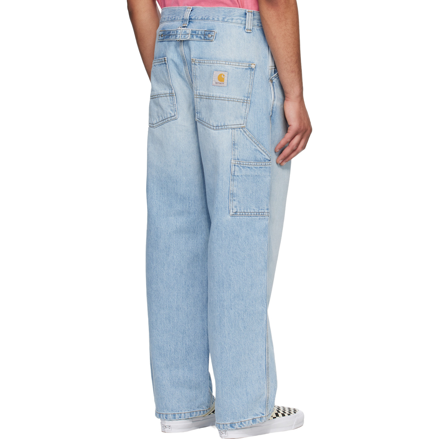  Carhartt Work In Progress Blue Belmont Jeans 