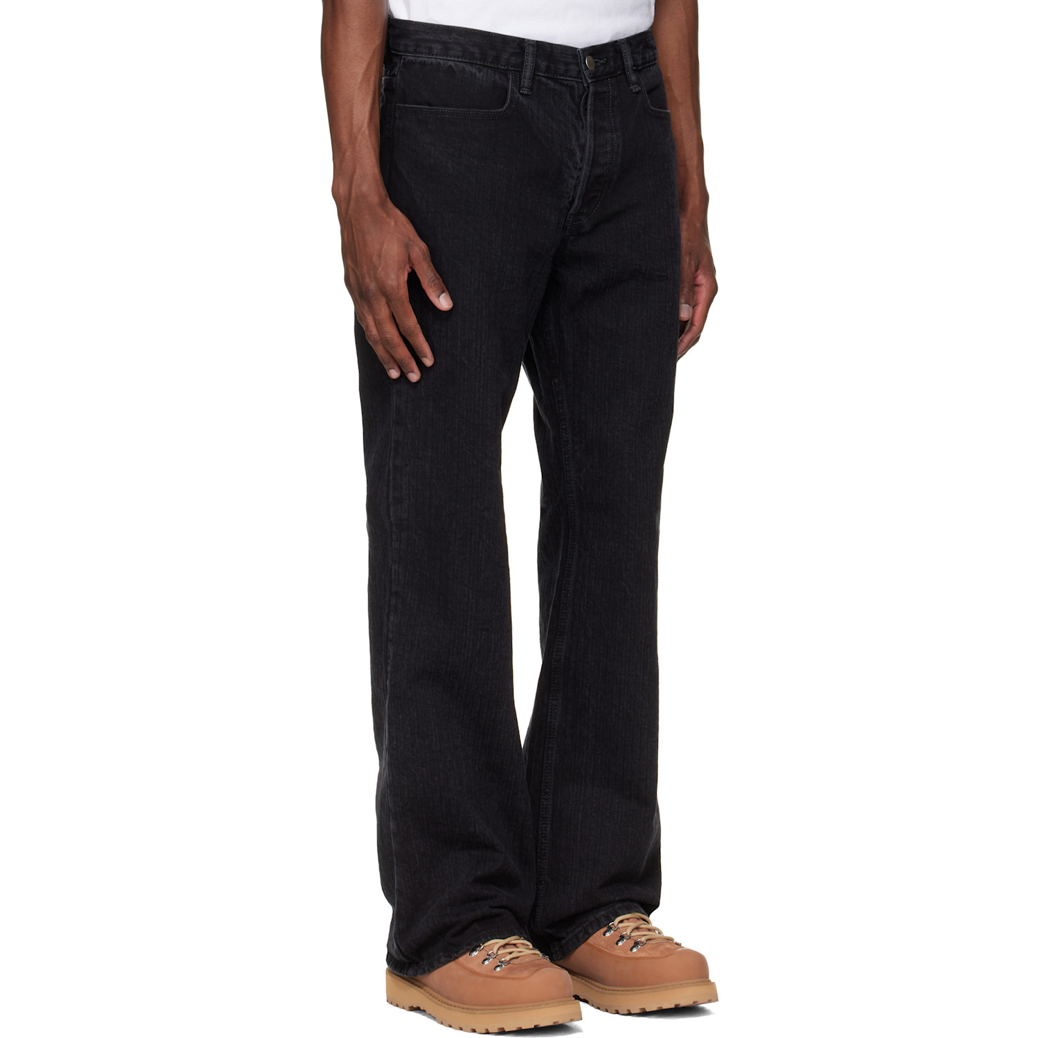  Carhartt Work In Progress Black Og Double Knee Jeans 