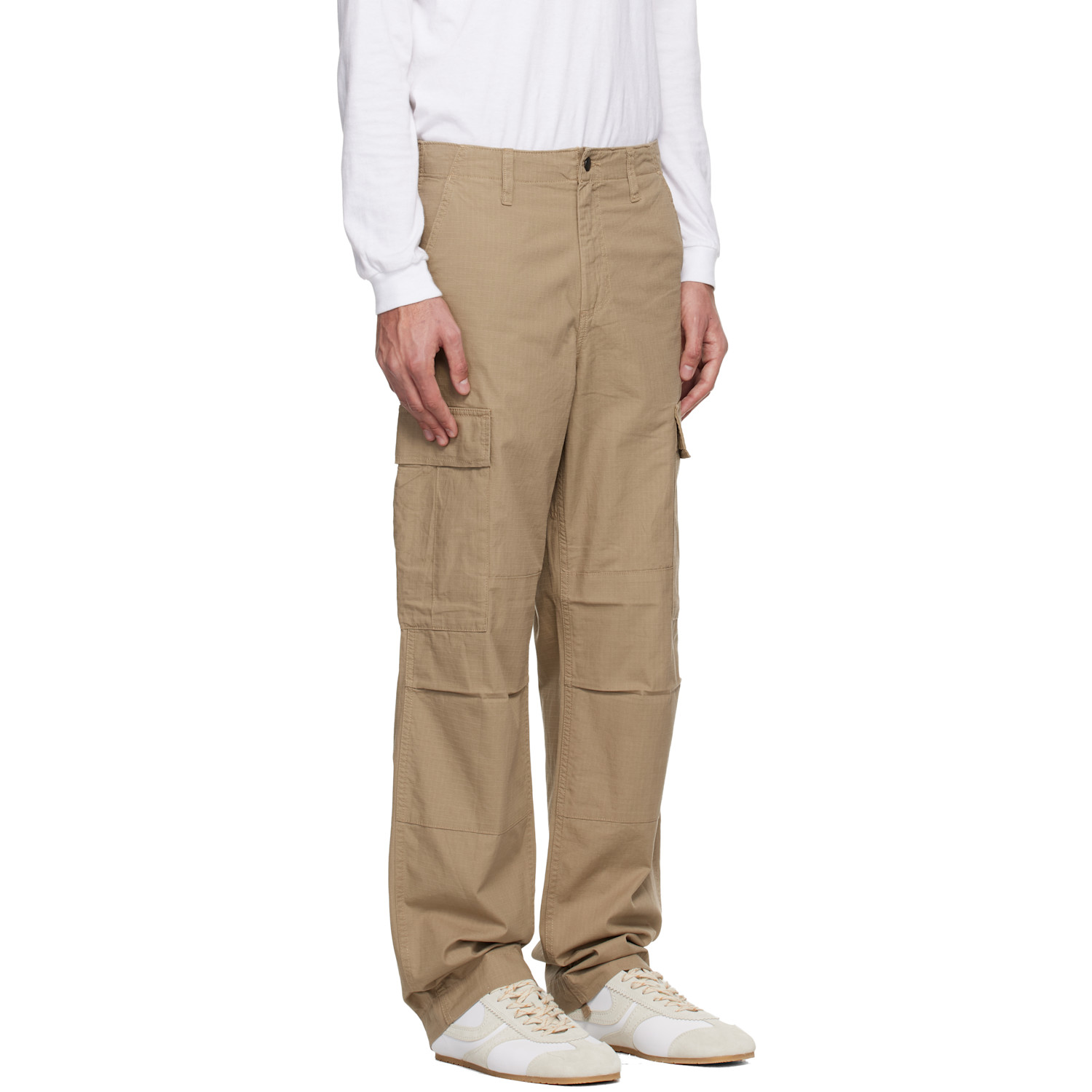  Carhartt Work In Progress Tan Regular Cargo Pants 