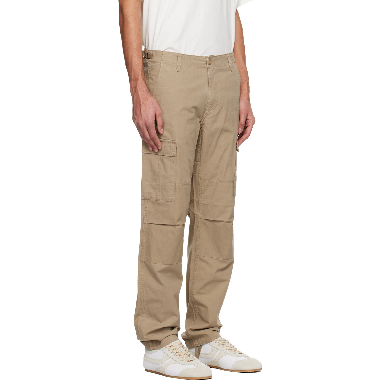  Carhartt Work In Progress Beige Aviation Cargo Pants 