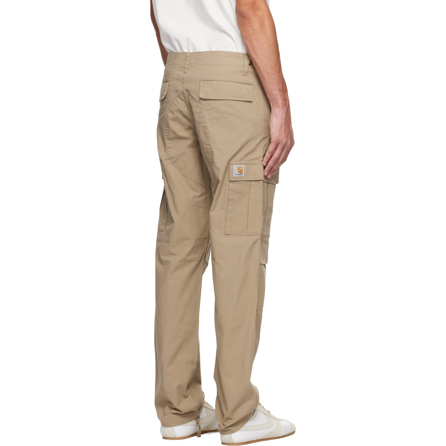  Carhartt Work In Progress Beige Aviation Cargo Pants 