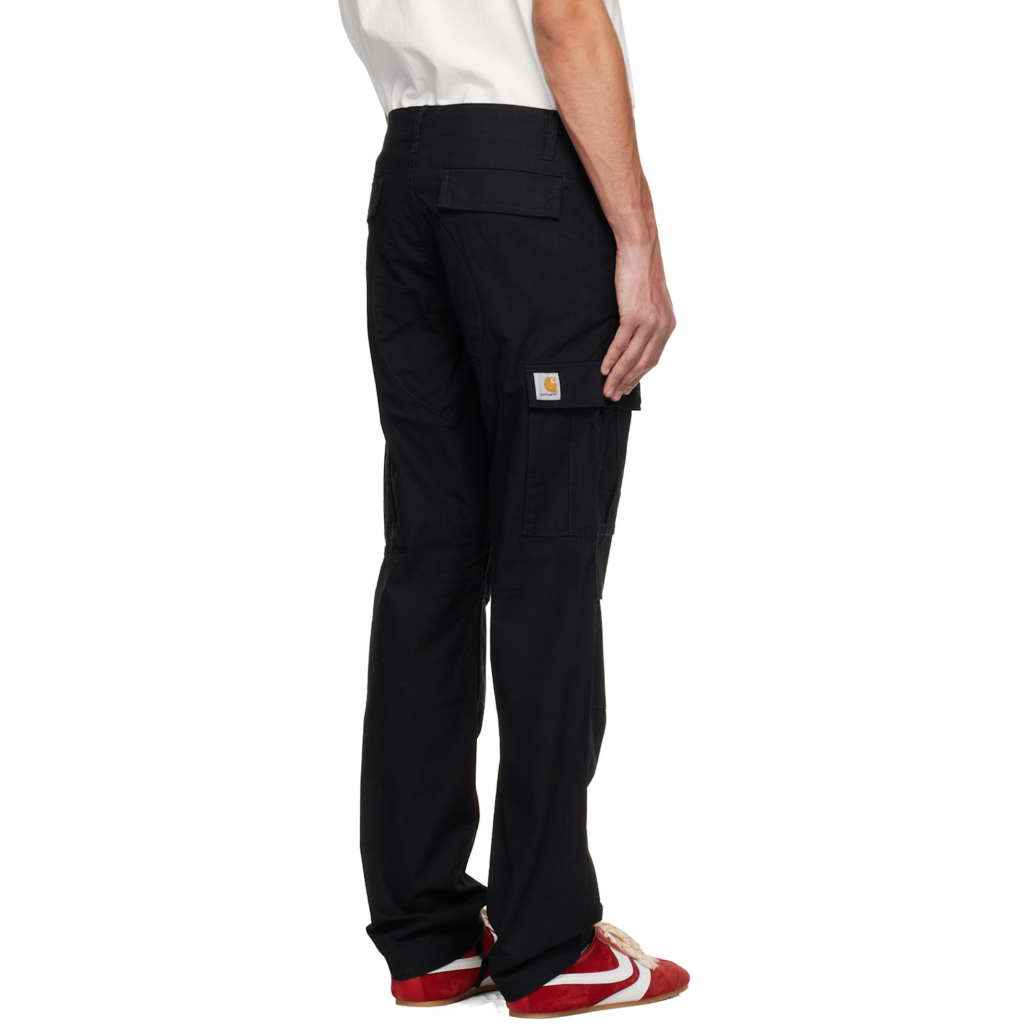  Carhartt Work In Progress Black Aviation Cargo Pants 