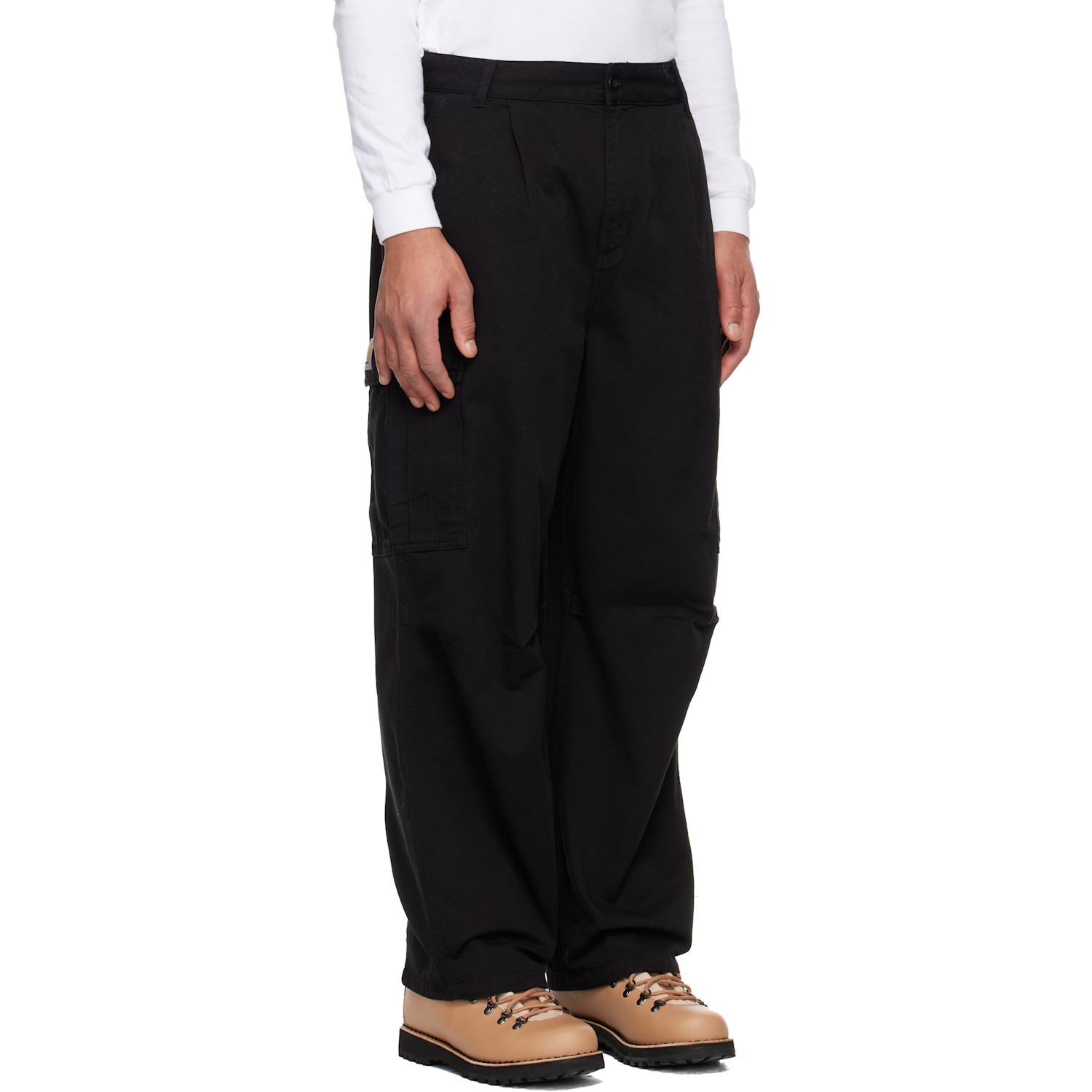  Carhartt Work In Progress Black Cole Cargo Pants 