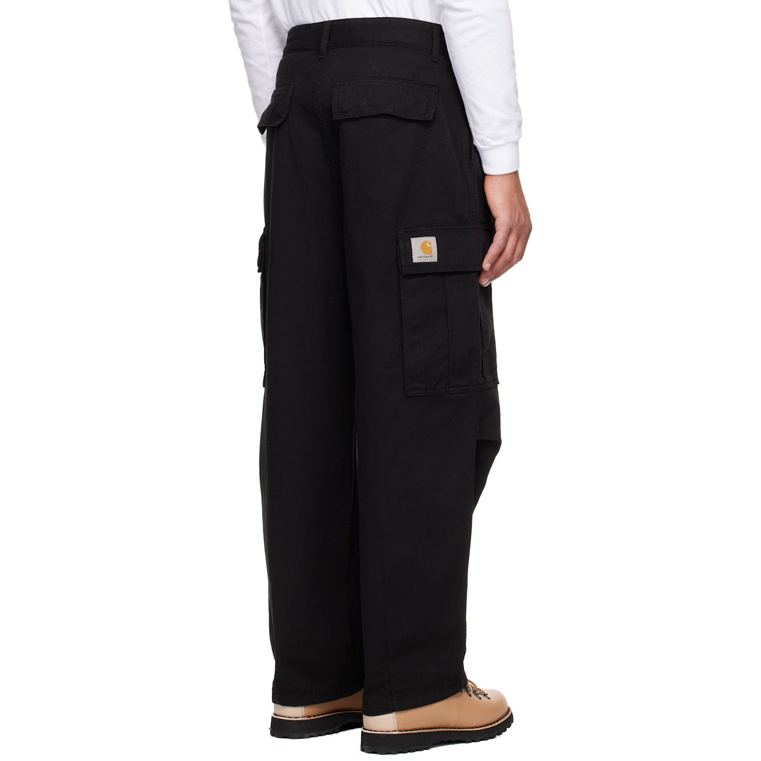  Carhartt Work In Progress Black Cole Cargo Pants 