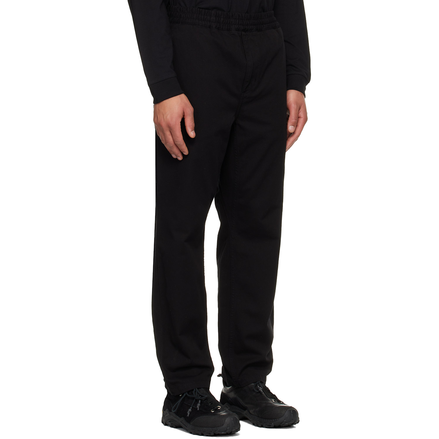  Carhartt Work In Progress Black Flint Trousers 
