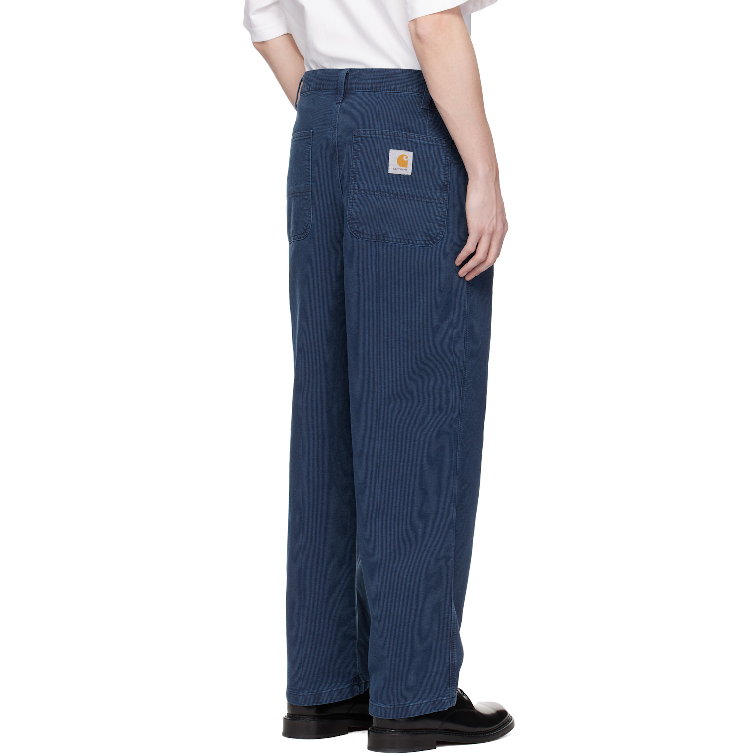  Carhartt Work In Progress Blue Parrish Corduroy Trousers 