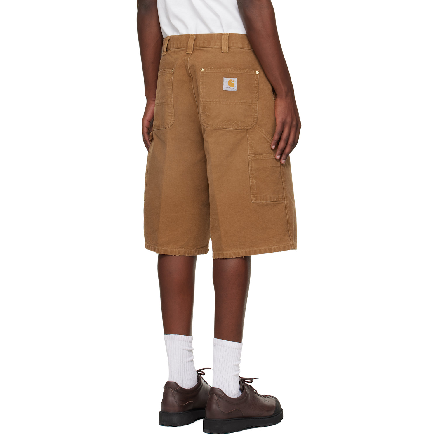  Carhartt Work In Progress Brown Og Double Knee Shorts 
