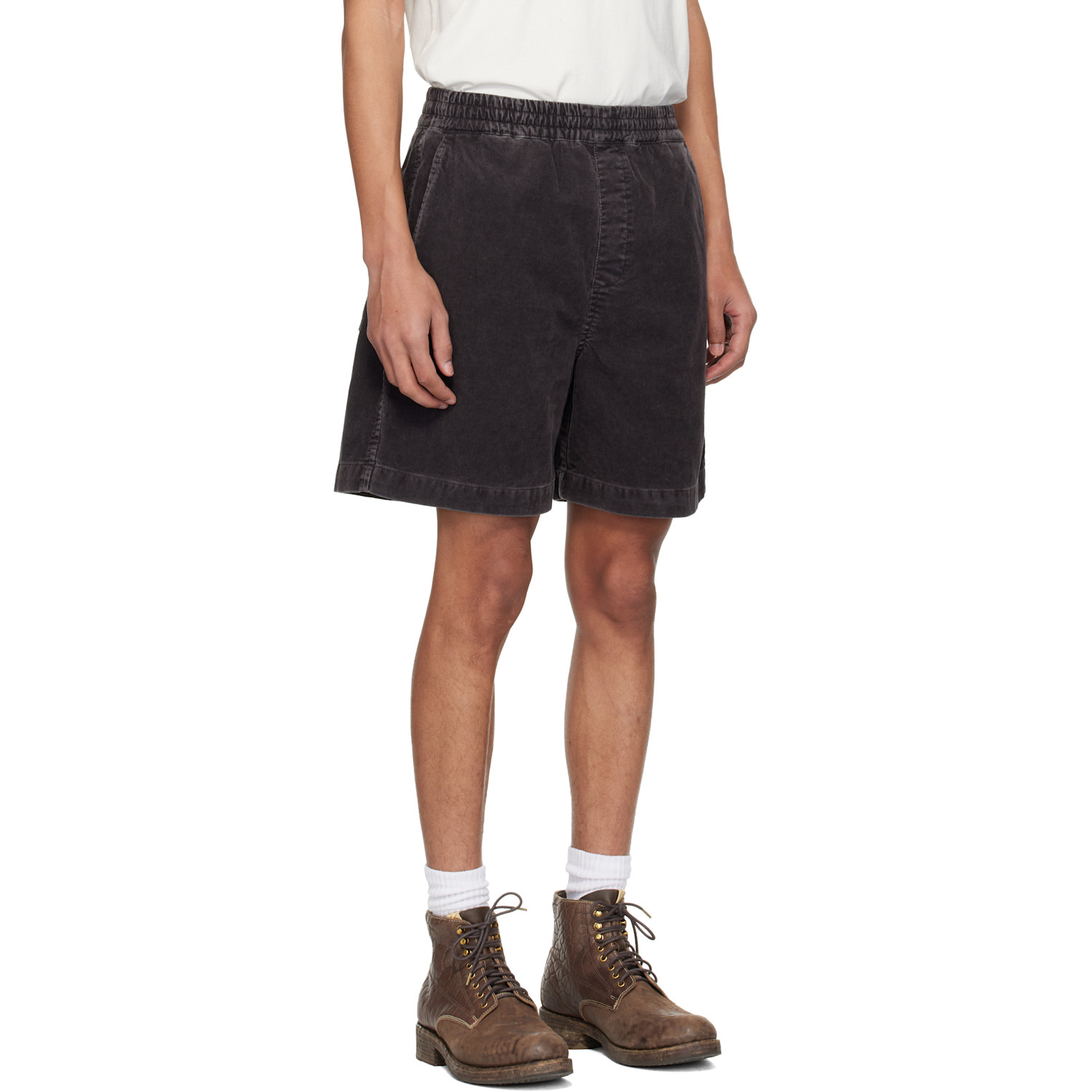  Carhartt Work In Progress Gray Reynold Shorts 