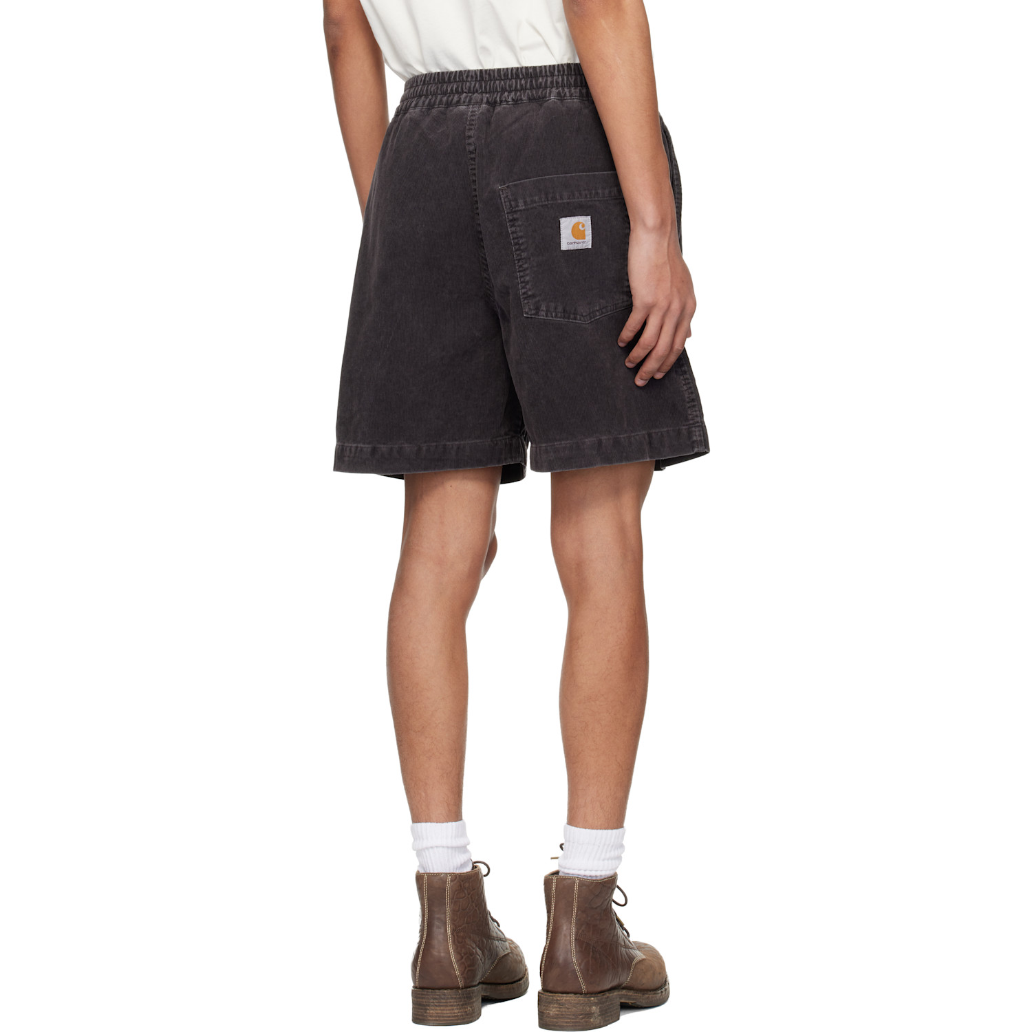  Carhartt Work In Progress Gray Reynold Shorts 