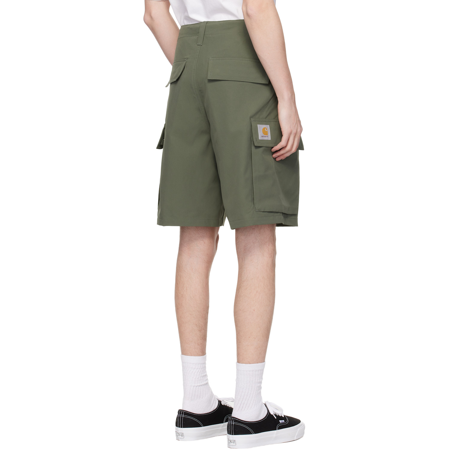  Carhartt Work In Progress Green Kade Cargo Shorts 