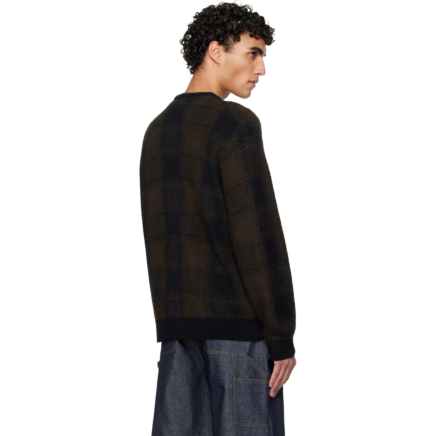  Carhartt Work In Progress Brown Everson Cardigan 