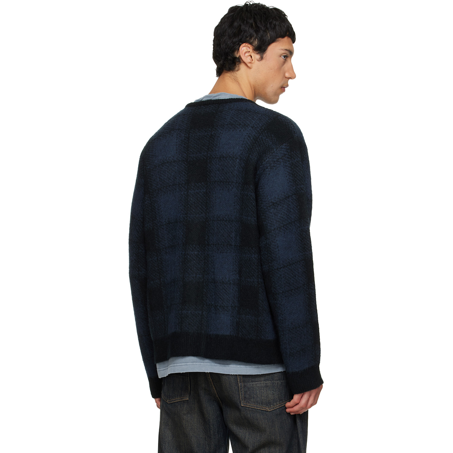 Carhartt Work In Progress Navy Everson Cardigan 