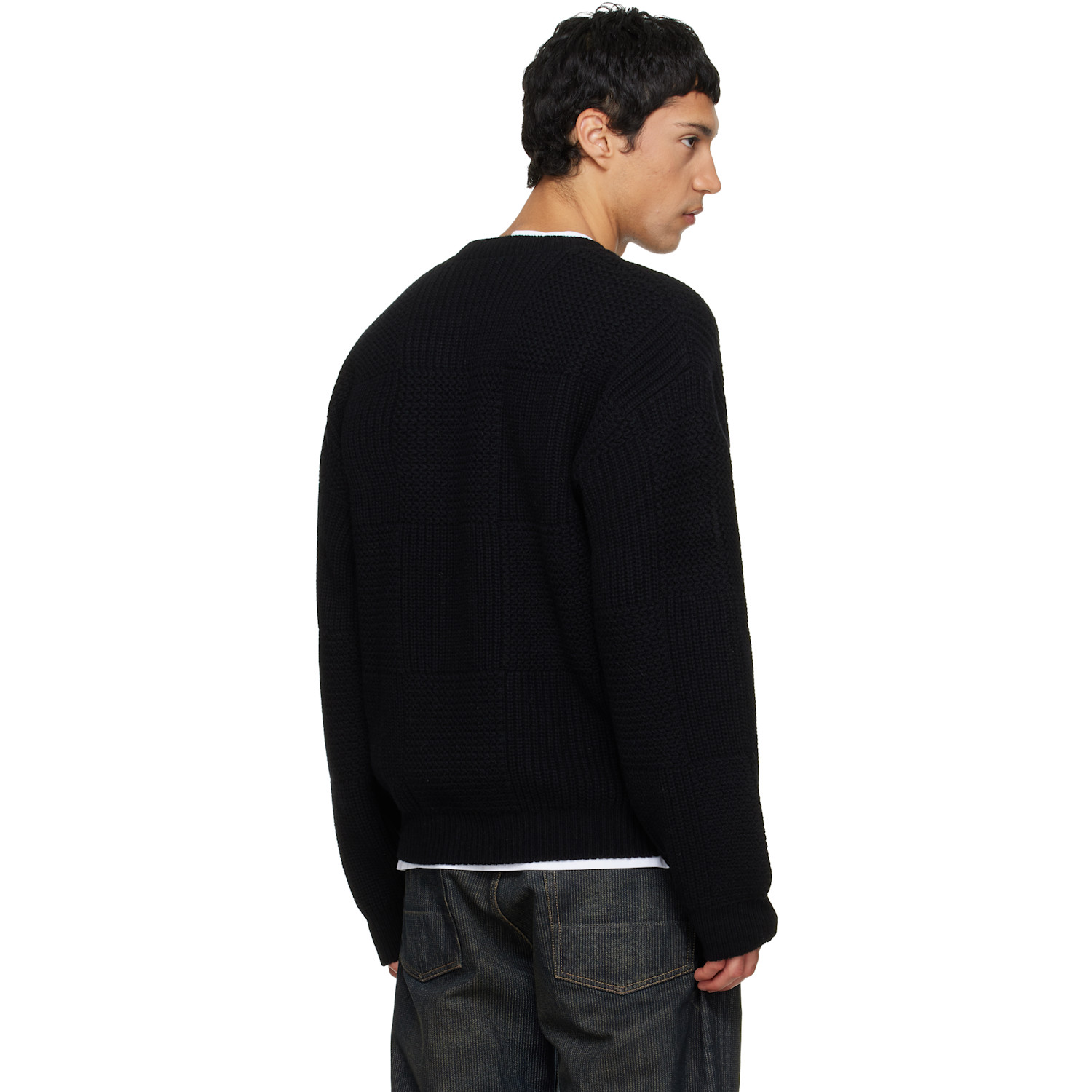  Carhartt Work In Progress Black Bishop Sweater 