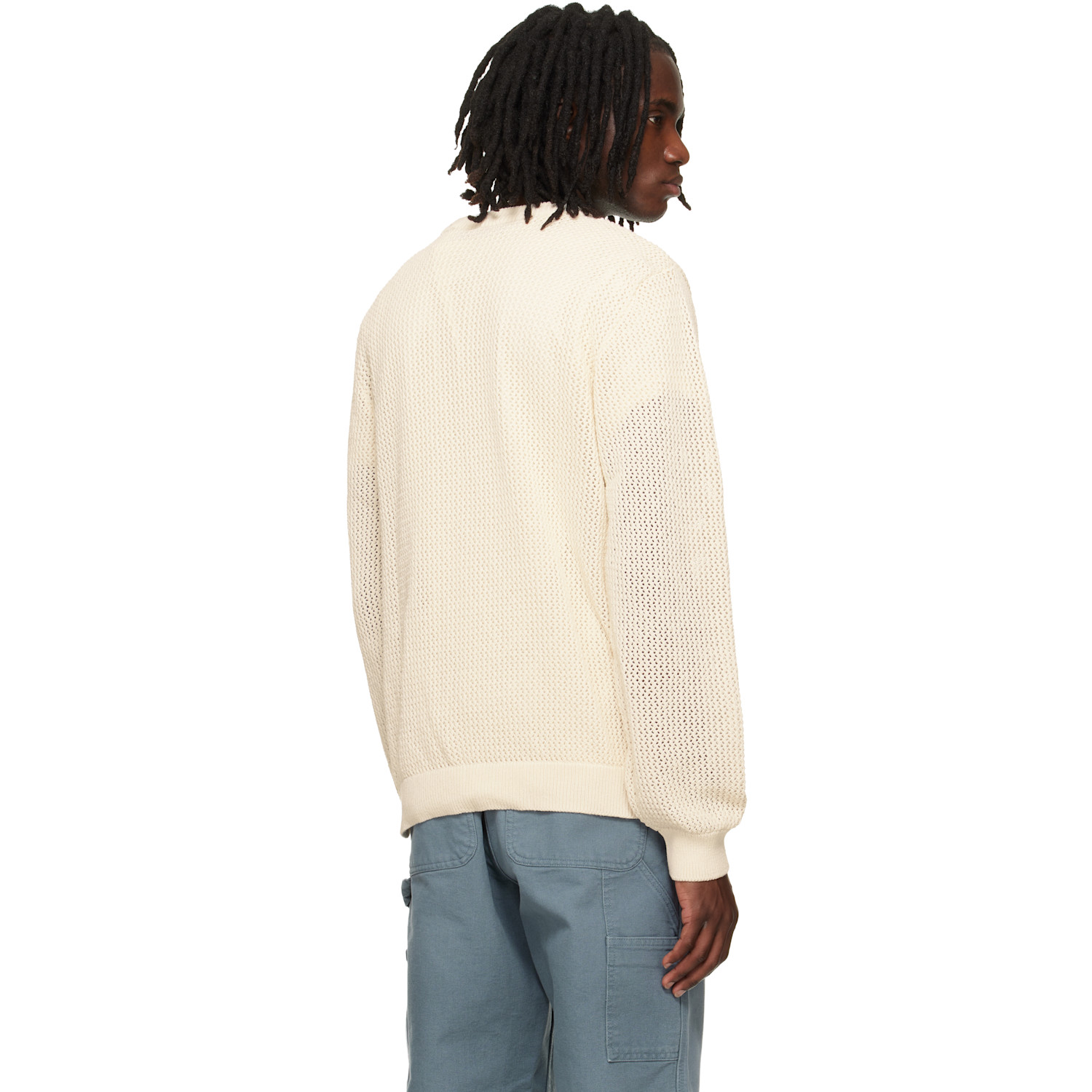  Carhartt Work In Progress Off-white Stockton Sweater 