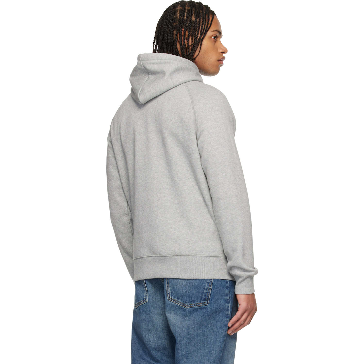 Carhartt Work In Progress Gray Chase Hoodie 