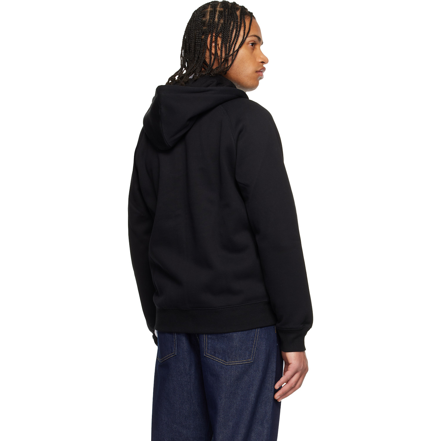  Carhartt Work In Progress Black Chase Hoodie 