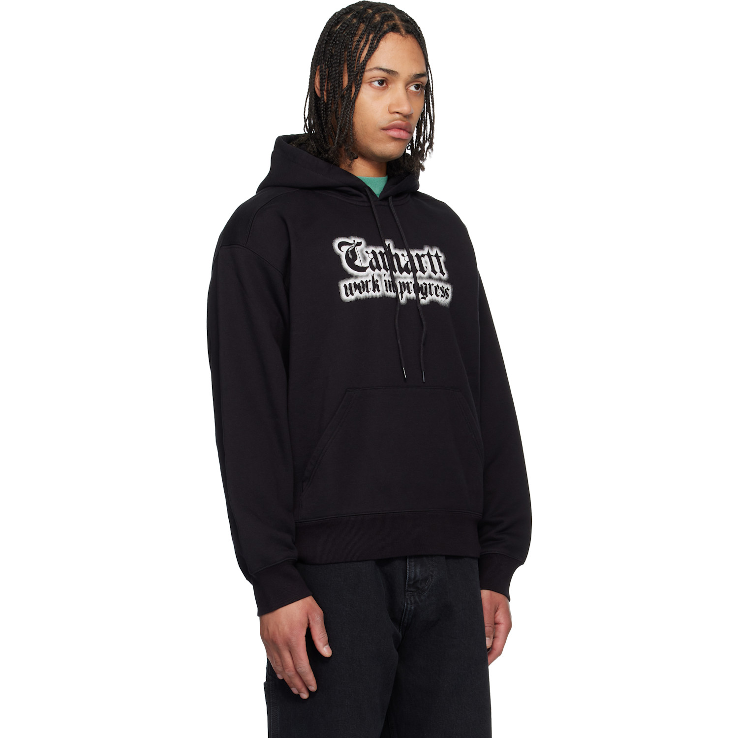  Carhartt Work In Progress Black World Tour Hoodie 