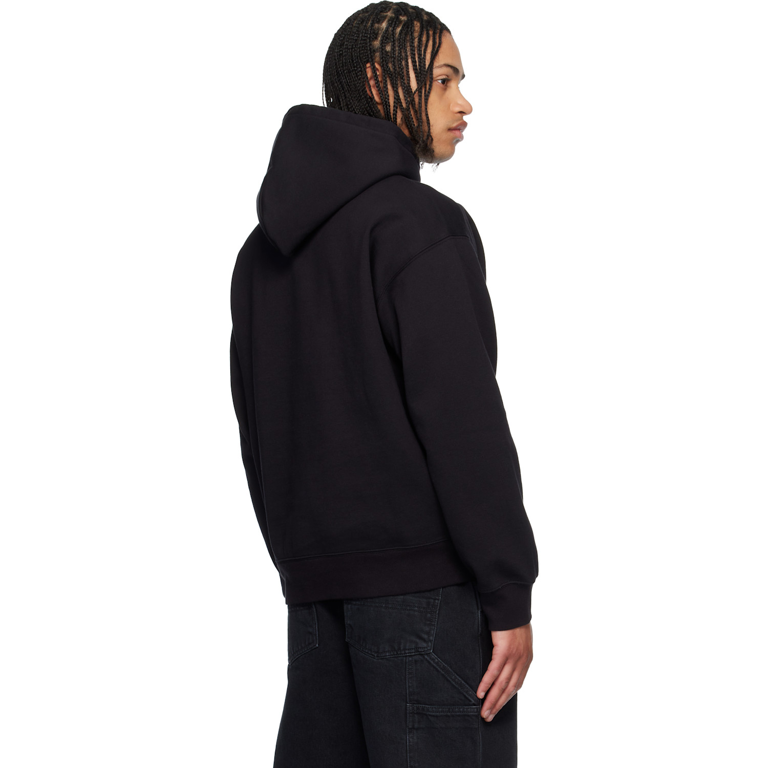  Carhartt Work In Progress Black World Tour Hoodie 
