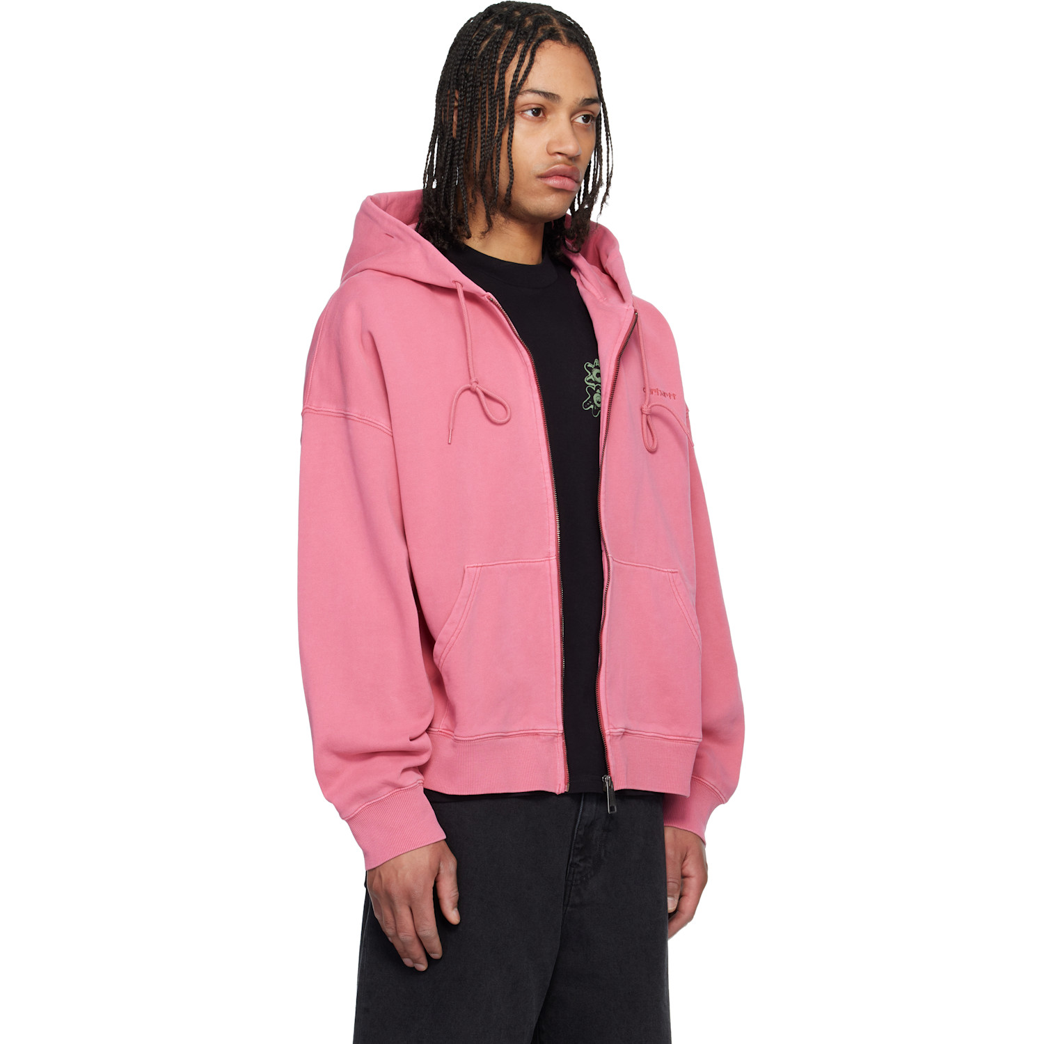  Carhartt Work In Progress Pink Benton Hoodie 