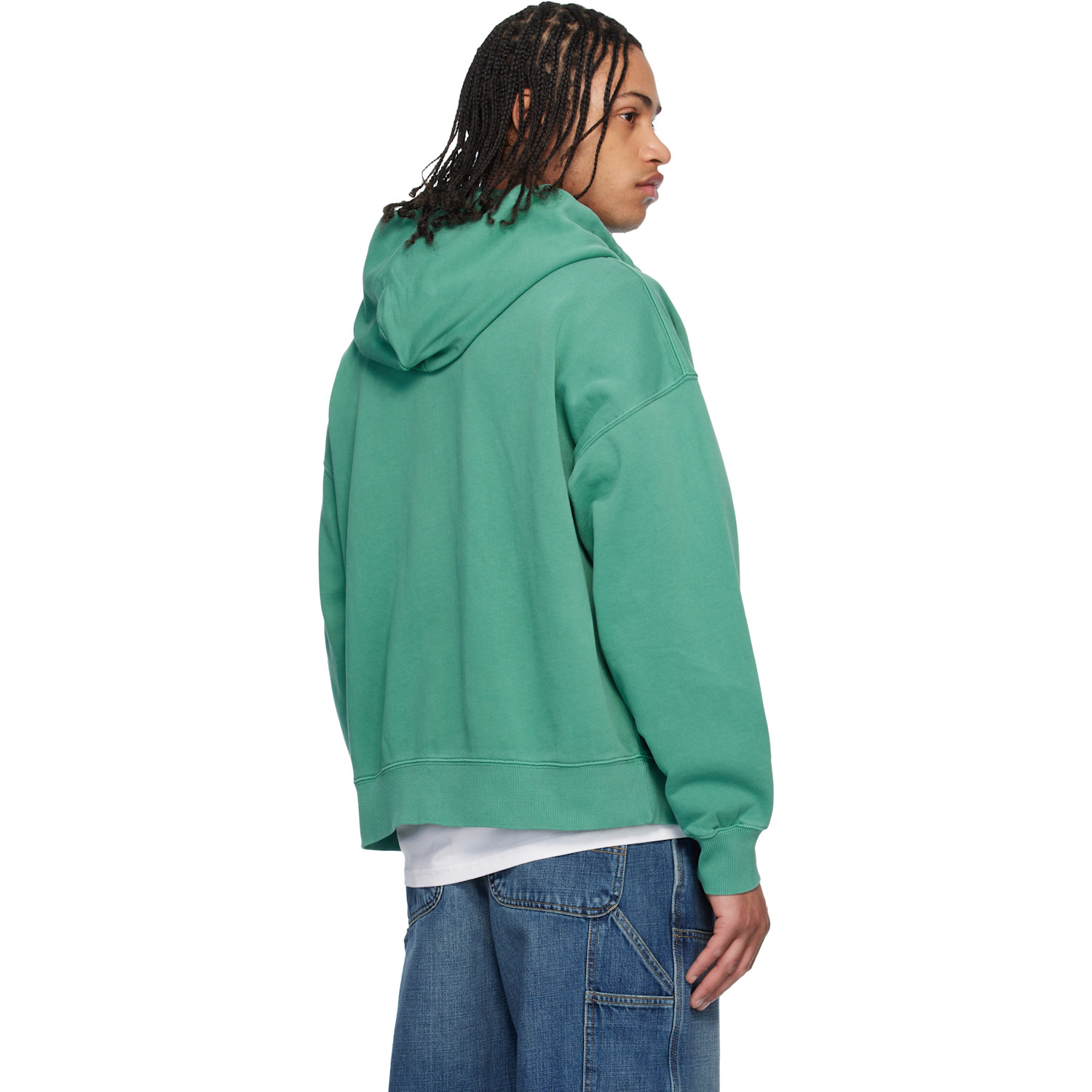  Carhartt Work In Progress Green Benton Hoodie 