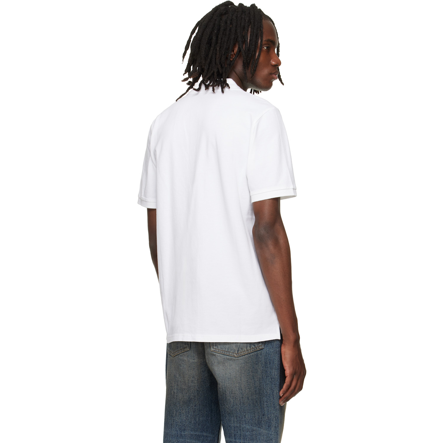  Carhartt Work In Progress White Chase Pique Polo 