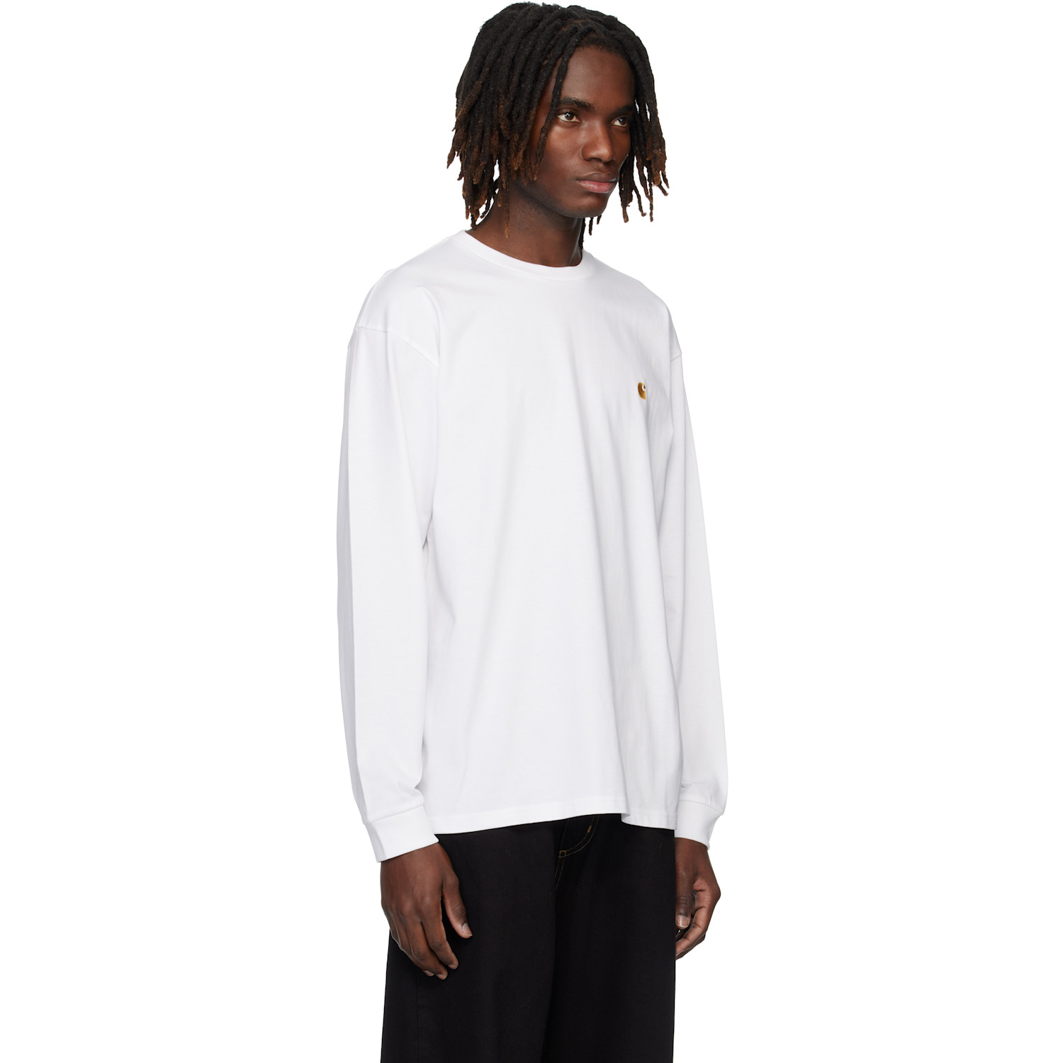  Carhartt Work In Progress White L/s Chase T-shirt 