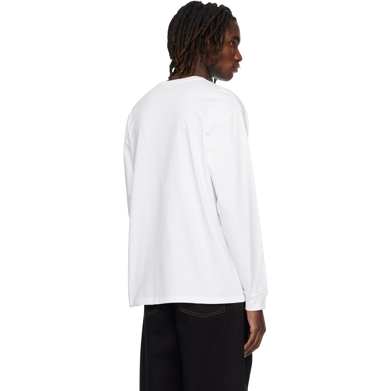  Carhartt Work In Progress White L/s Chase T-shirt 