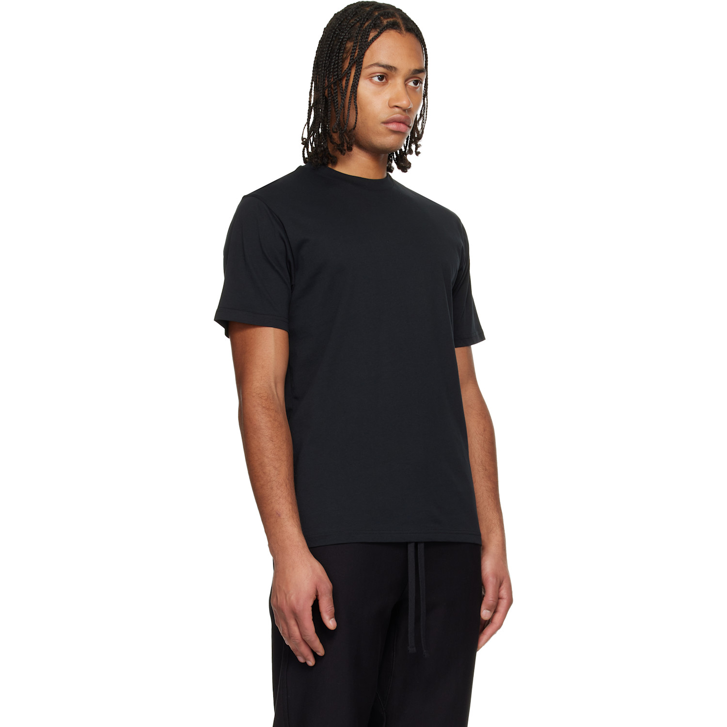  Carhartt Work In Progress Two-pack Black Standard Crew Neck T-shirts 