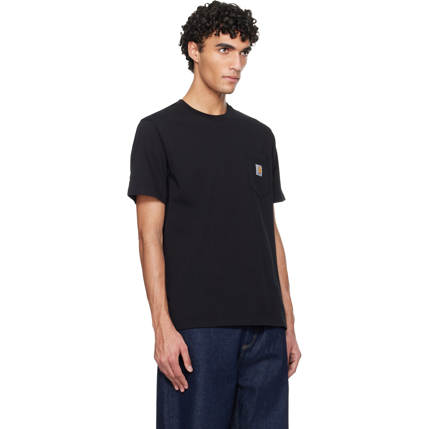  Carhartt Work In Progress Black Pocket T-shirt 