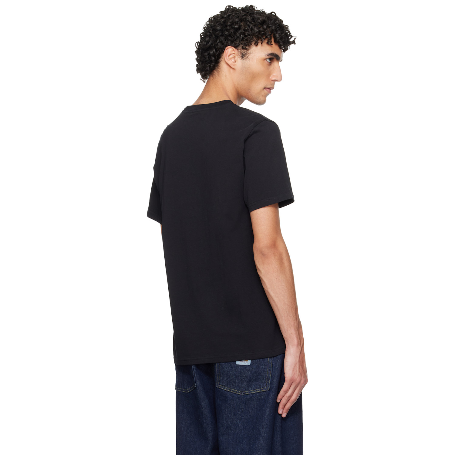  Carhartt Work In Progress Black Pocket T-shirt 