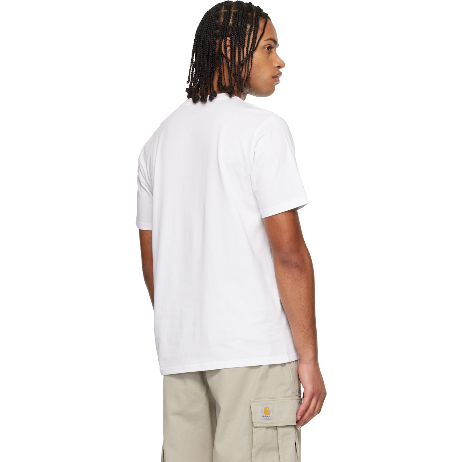  Carhartt Work In Progress White Pocket T-shirt 