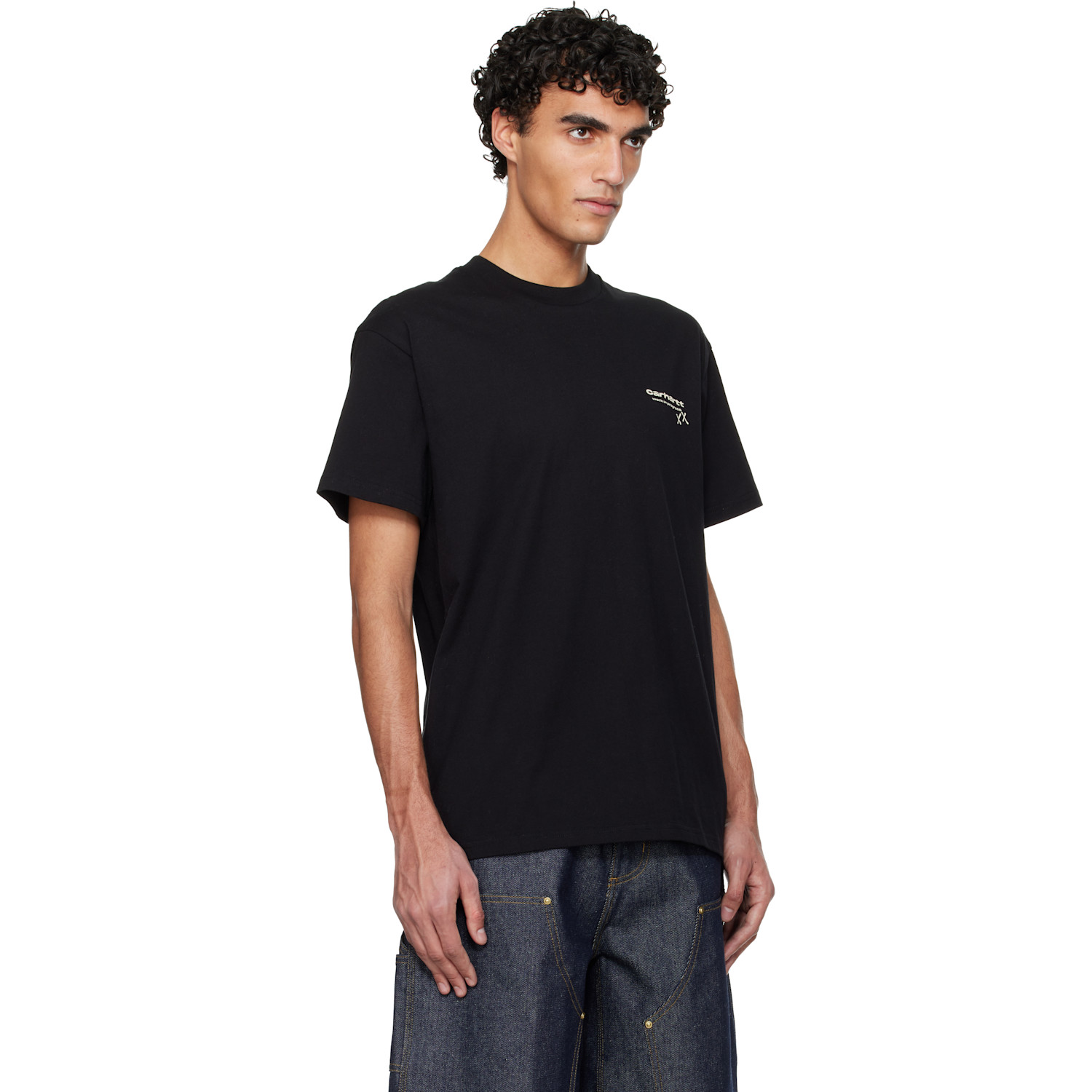  Carhartt Work In Progress Black Garble T-shirt 