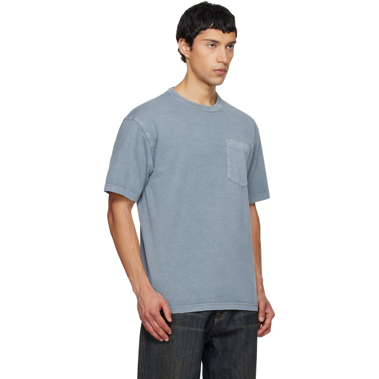  Carhartt Work In Progress Blue S/s Torion Pocket T-shirt 