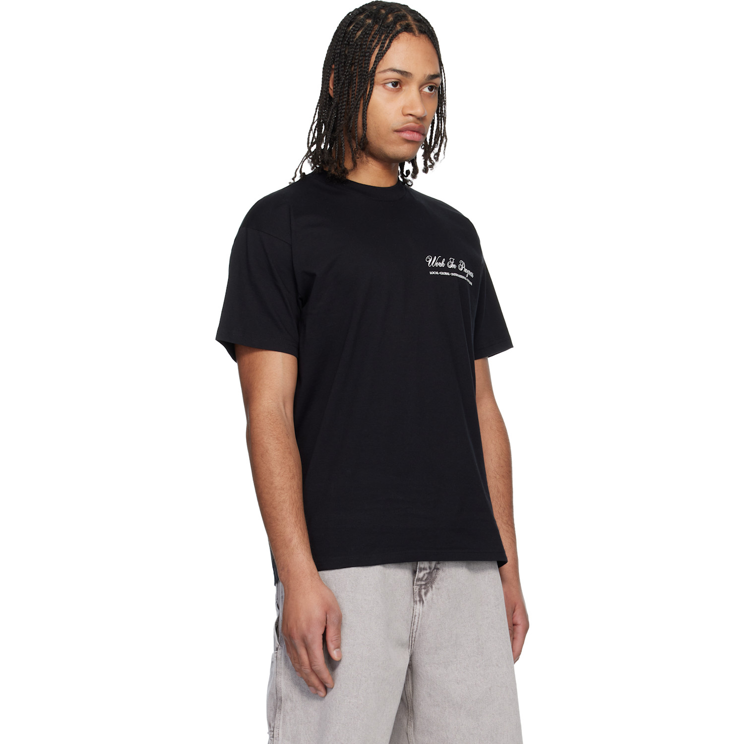  Carhartt Work In Progress Black Cloud Heart T-shirt 