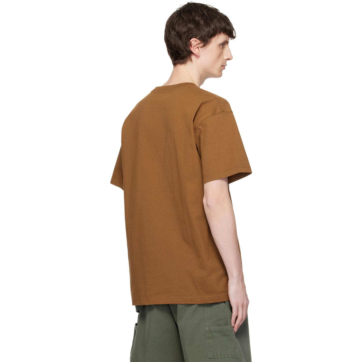  Carhartt Work In Progress Tan Monogram T-shirt 