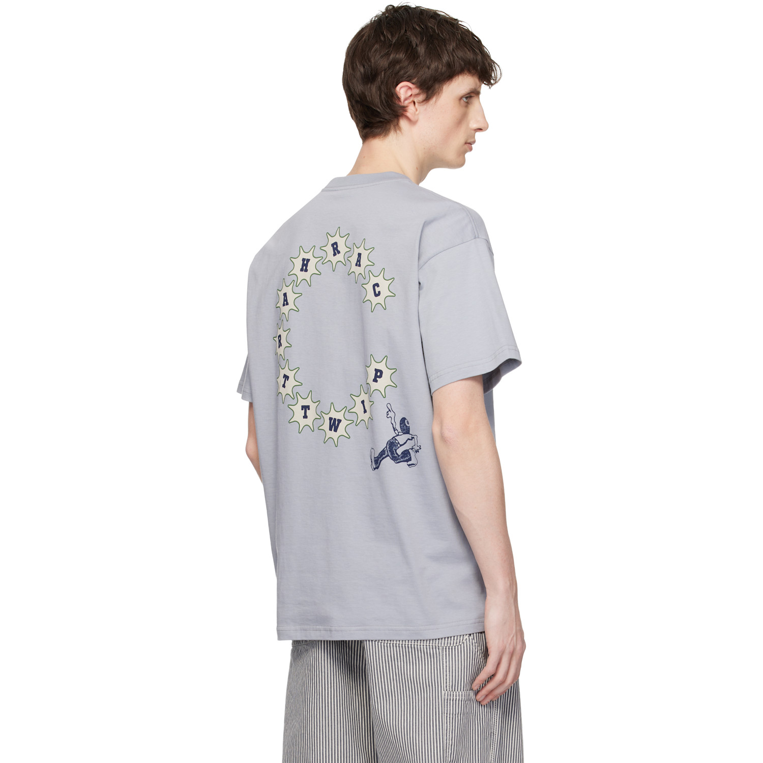  Carhartt Work In Progress Gray C Trip T-shirt 