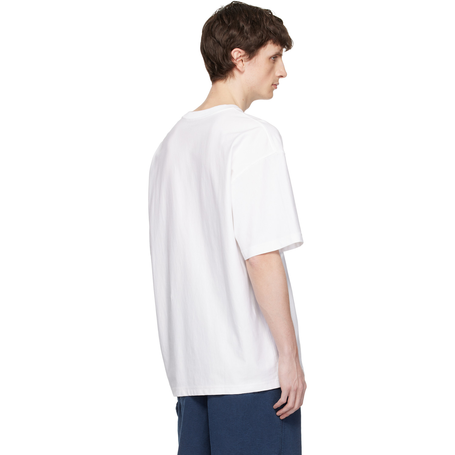  Carhartt Work In Progress White Wip Label T-shirt 