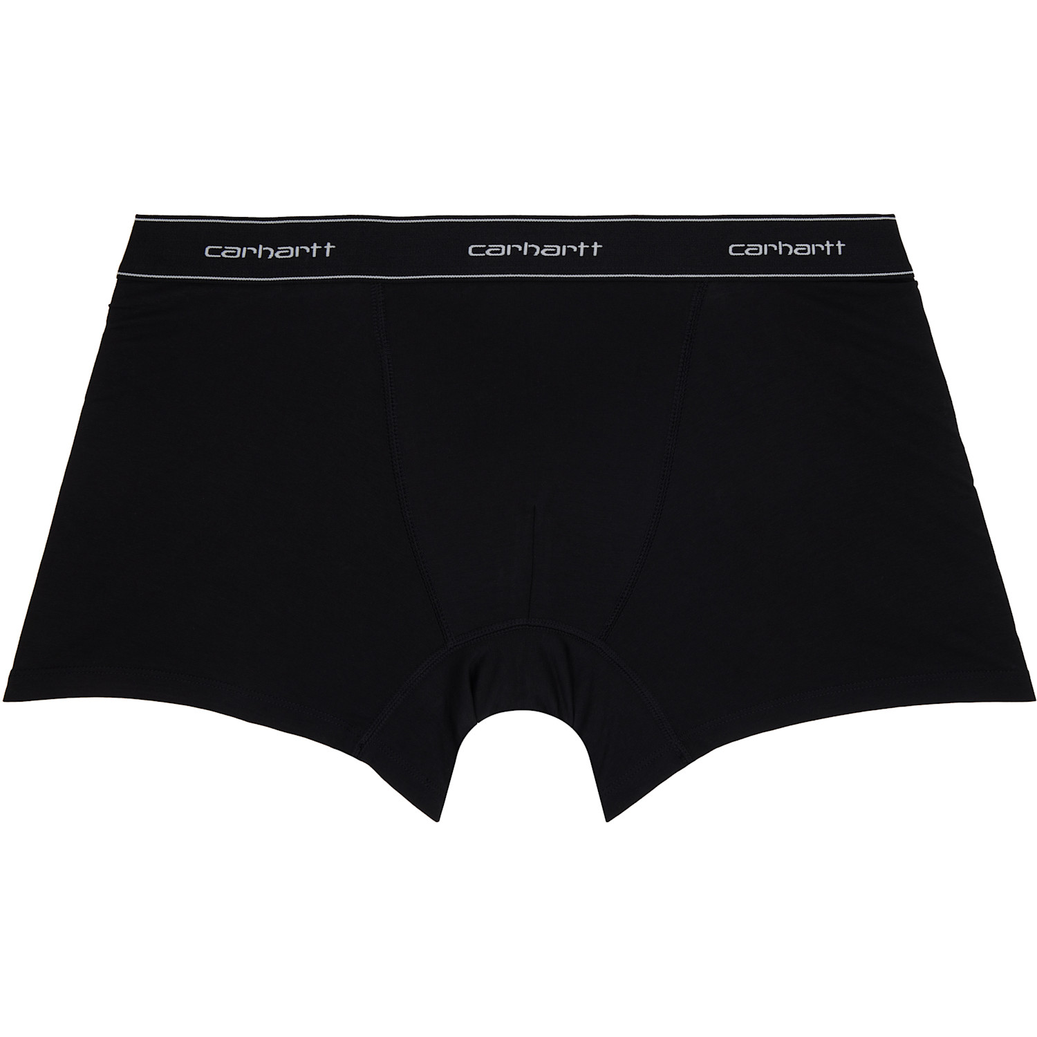  Carhartt Work In Progress Two-pack Black Cotton Trunk Boxer Briefs 
