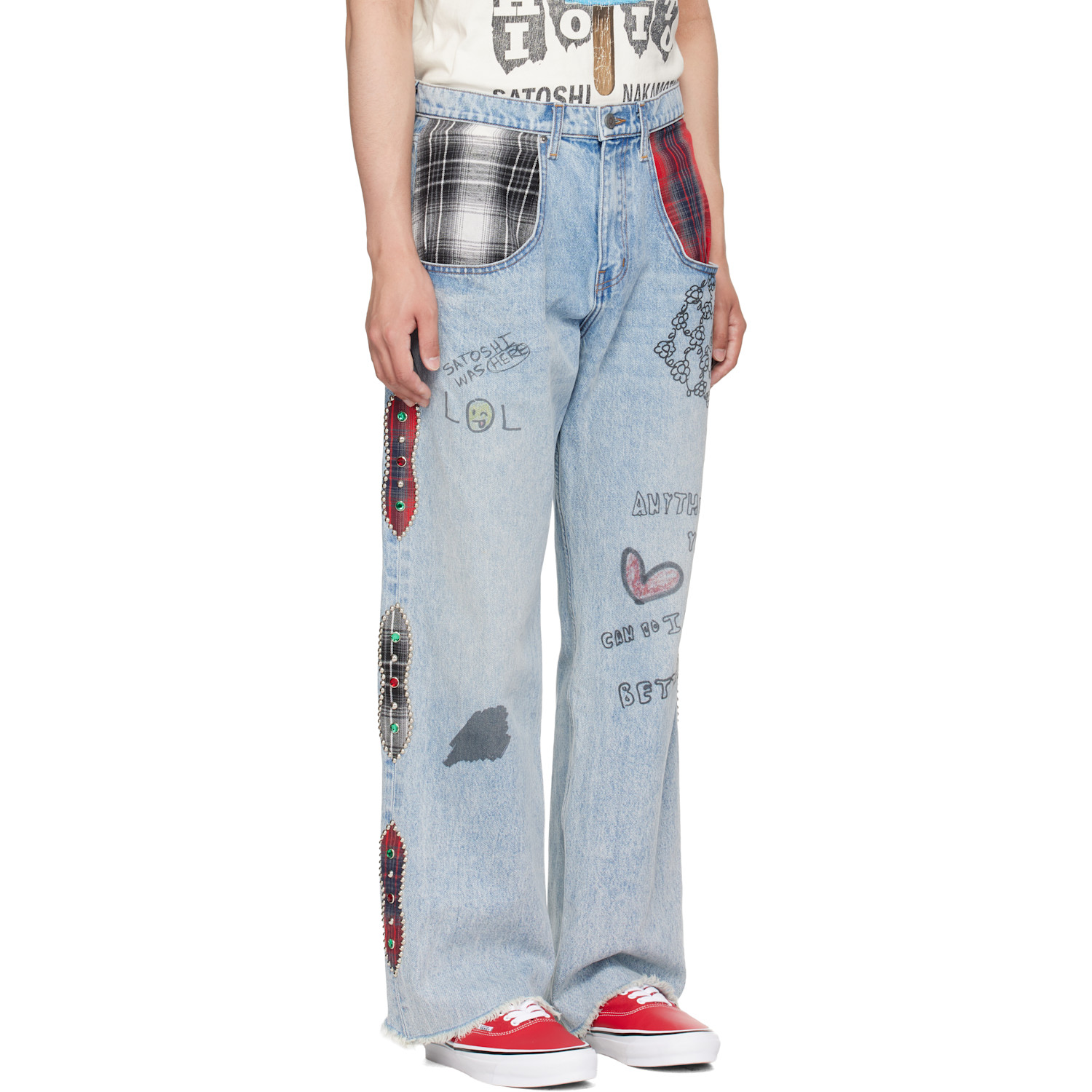  Satoshi Nakamoto Blue Nessa Jeans 