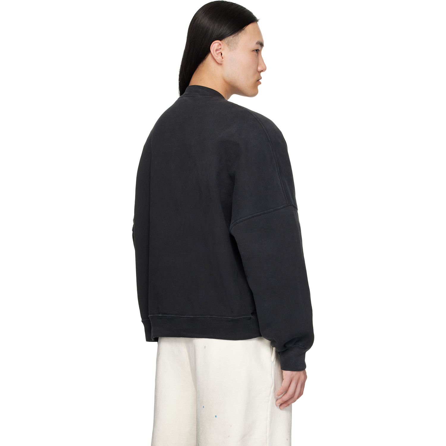  Satoshi Nakamoto Black Bone Crewneck Sweatshirt 