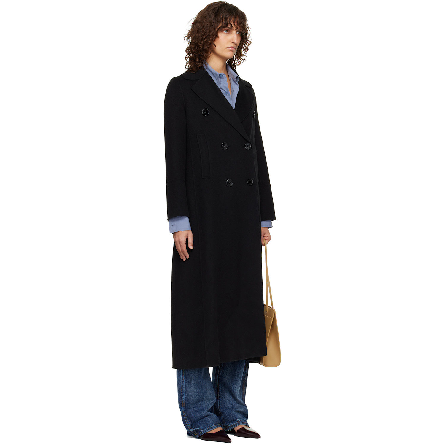  Max Mara Black Smmcustodi Coat 