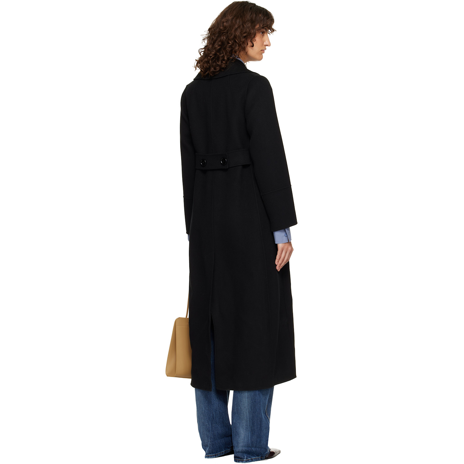  Max Mara Black Smmcustodi Coat 