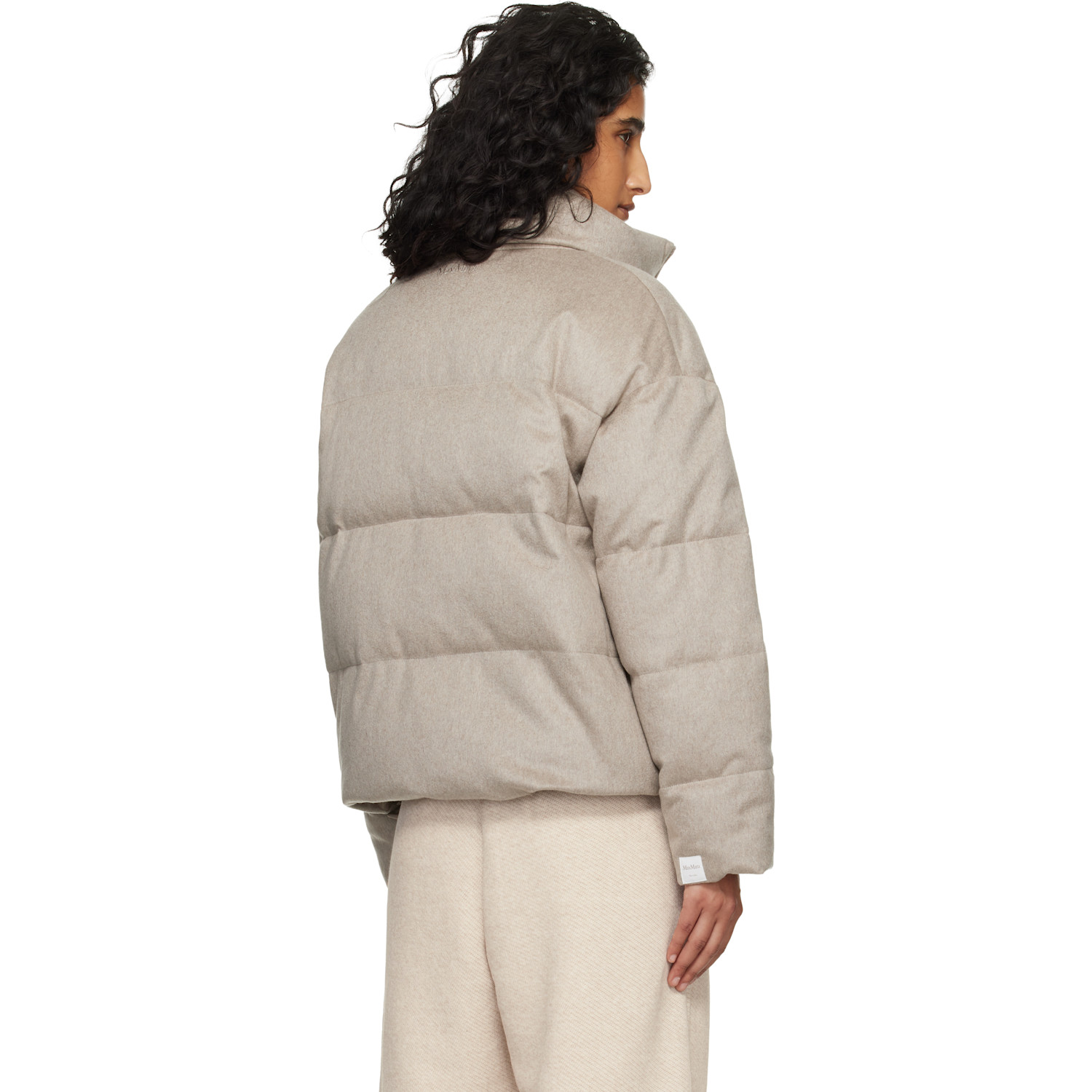  Max Mara Taupe Destino Down Jacket 